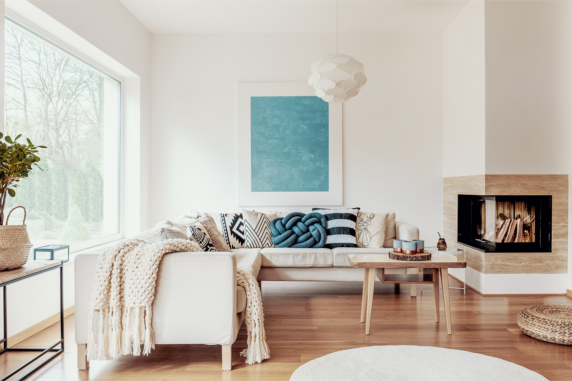what color flooring goes with white walls in North Versailles, PA